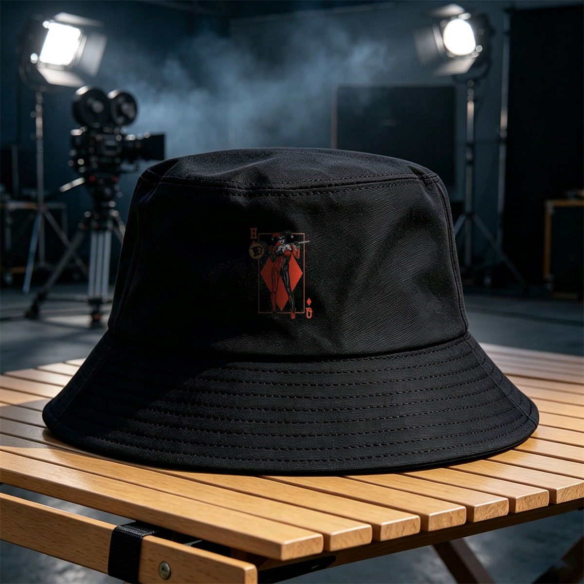 Harley Quinn - Queen of Diamonds - Fisherman's Hat