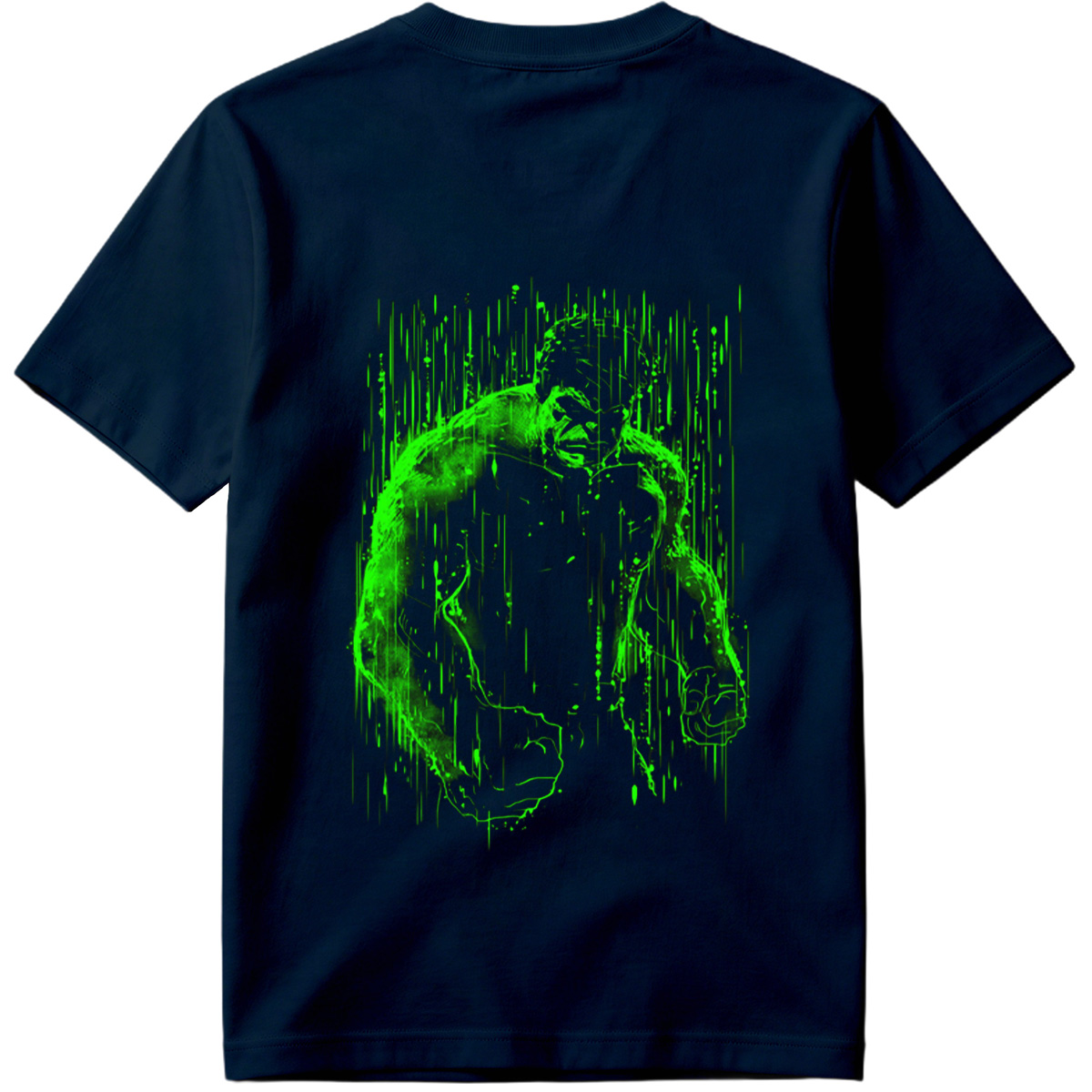 Hulk in Matrix Style - Tee