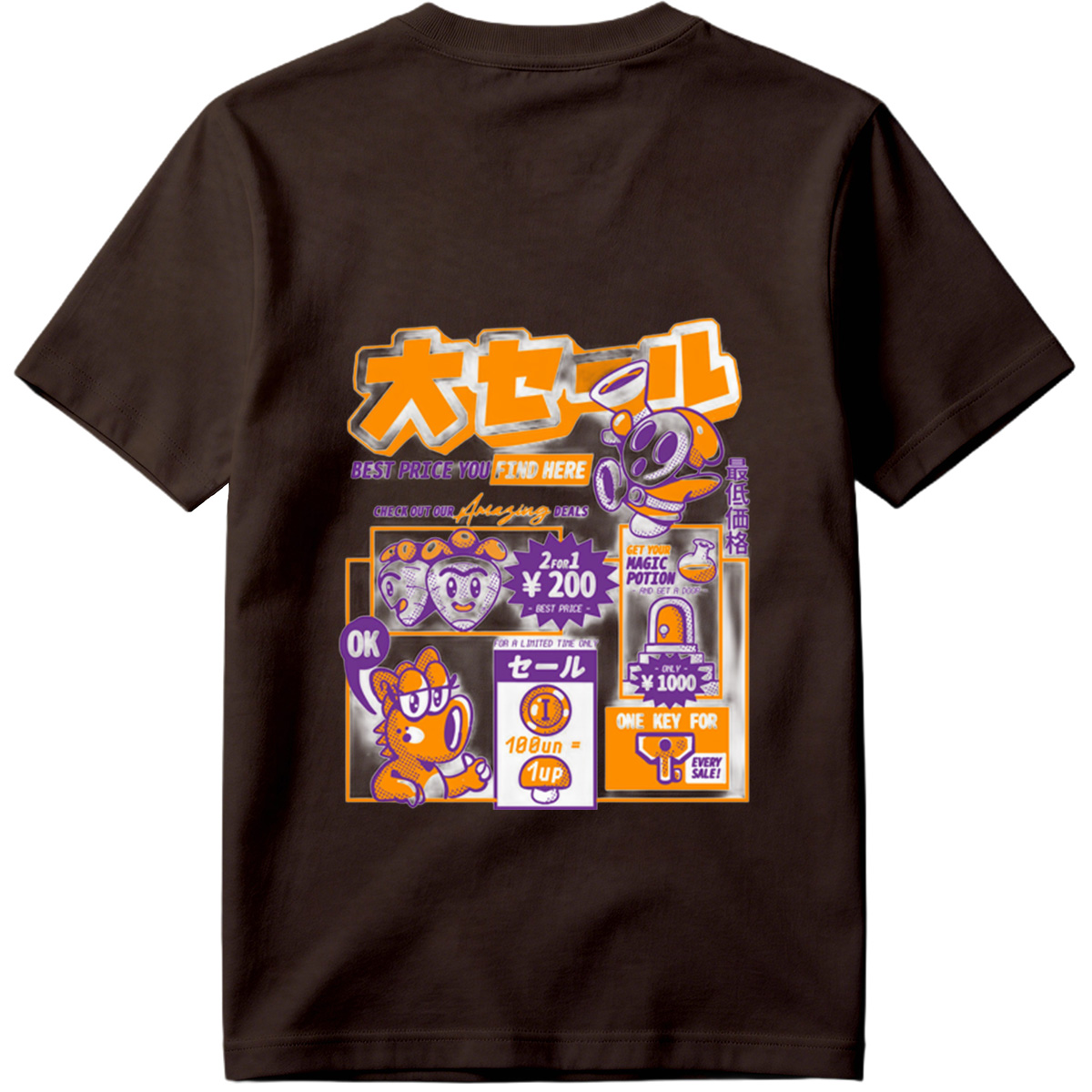 Kirby and King Dedede Big Sale Adventure - Tee