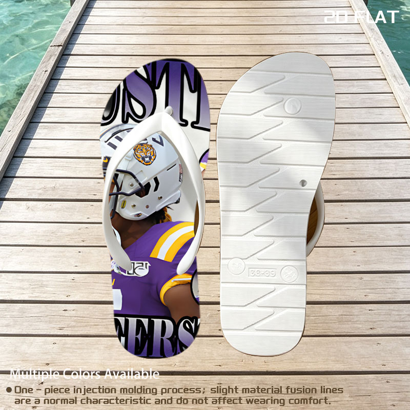 Justin Jefferson LSU Football Player Highlight Collage -  flip-flops