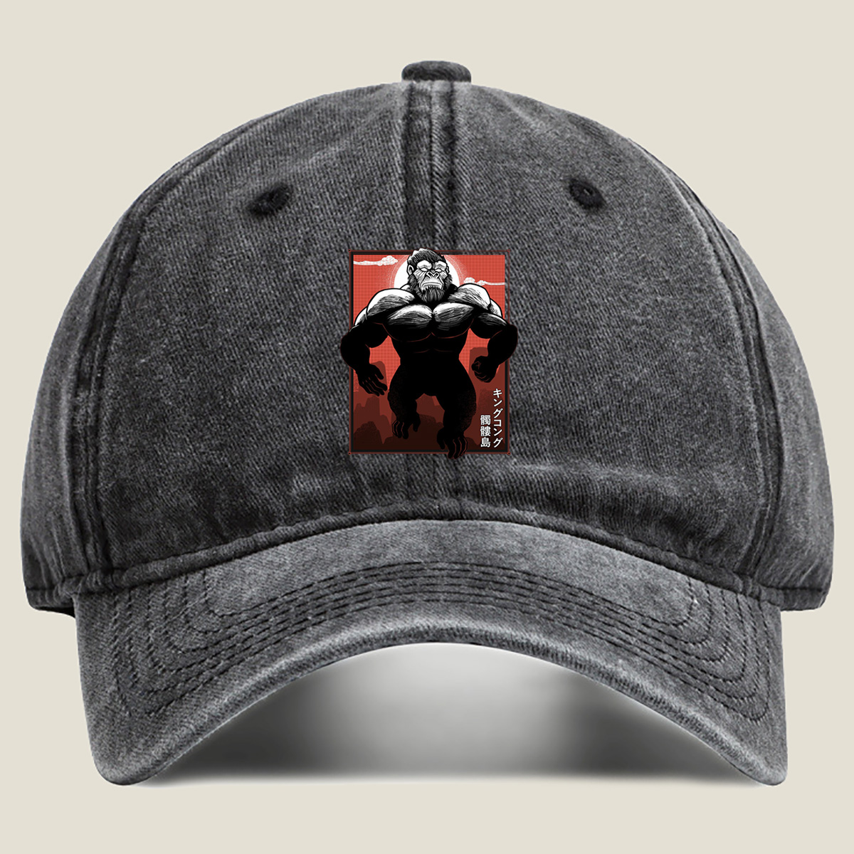 King Kong: Skull Island - Washed Denim - Baseball Cap