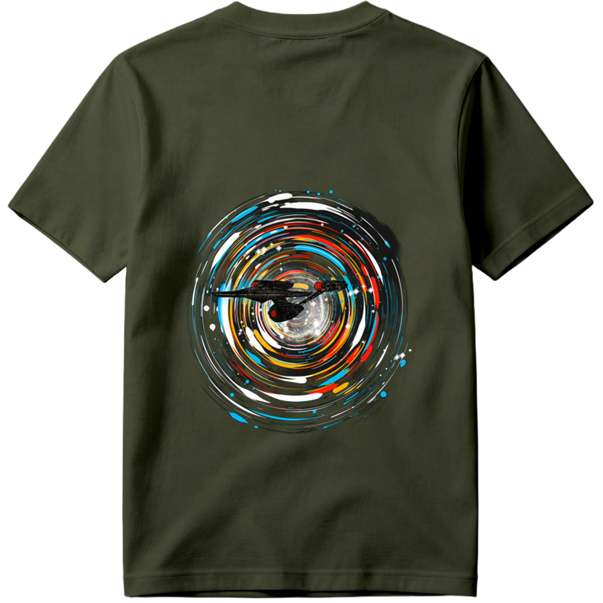 Star Trek: Enterprise in Warp Space - Tee