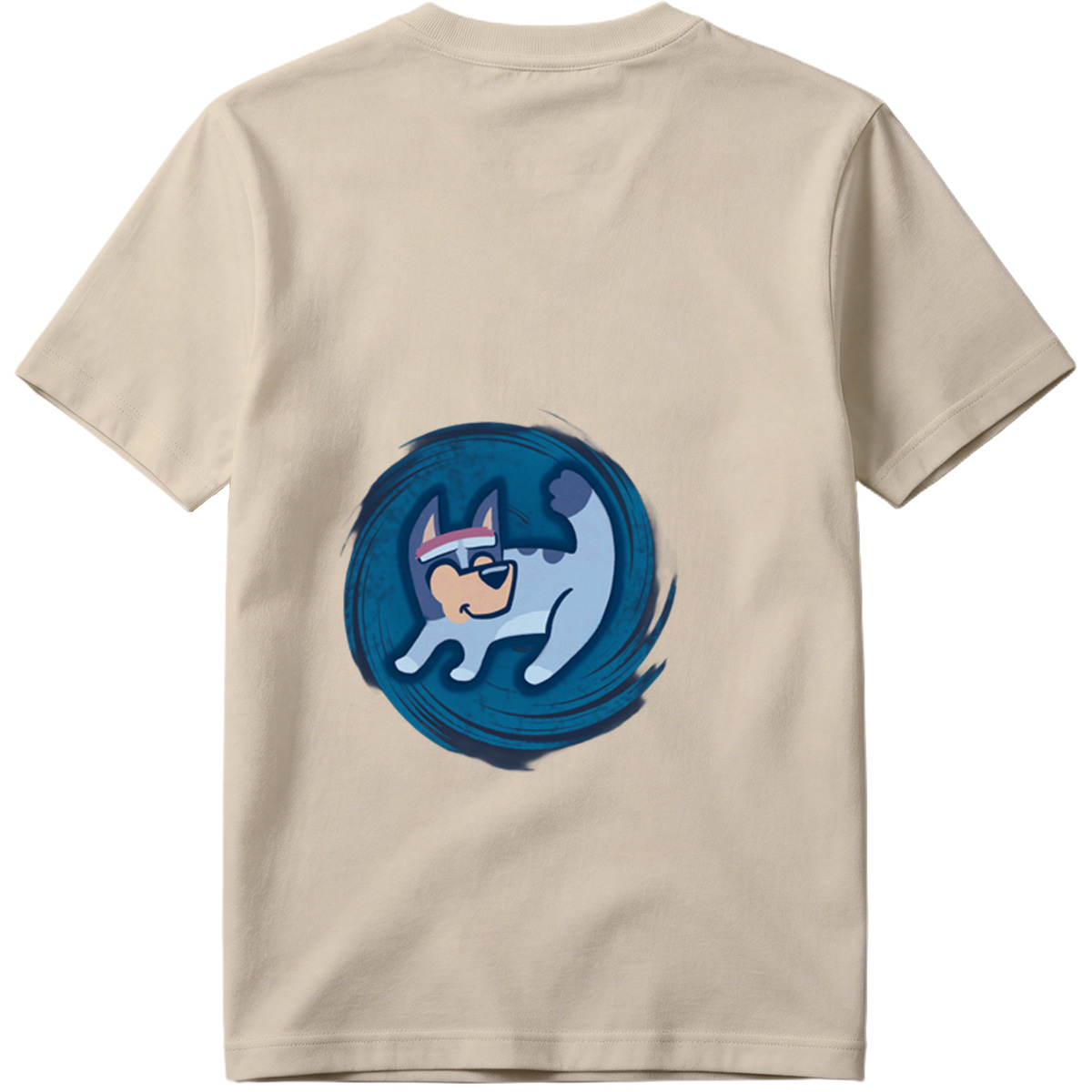 Bluey in a Swirl of Energy - Tee
