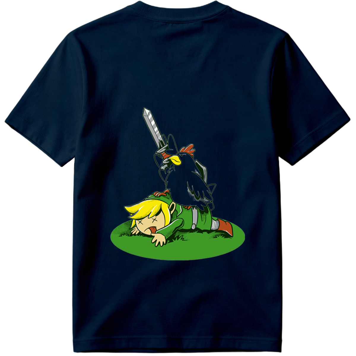 Link and Chicken Warrior - Tee
