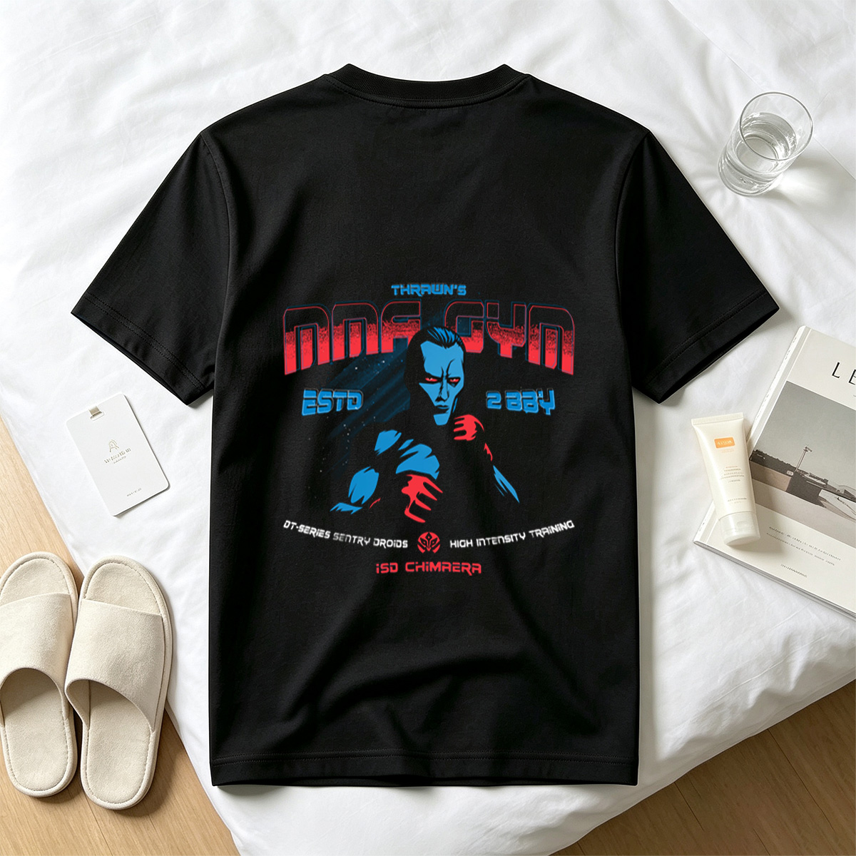 Thrawn's Dark Gym: DT-Series Sentry Droids & ISD Chimera - Tee