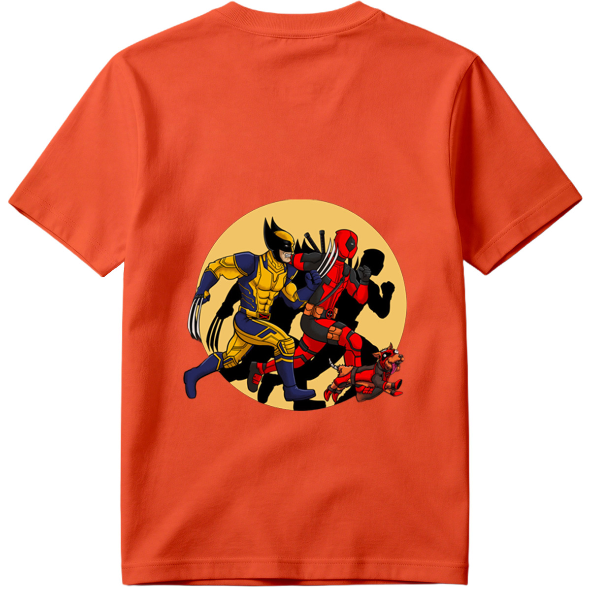 Wolverine and Deadpool with Dogpool - Tee
