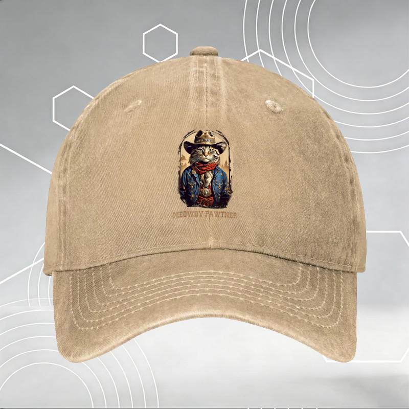 New Baseball Cap with Christmas Train and 