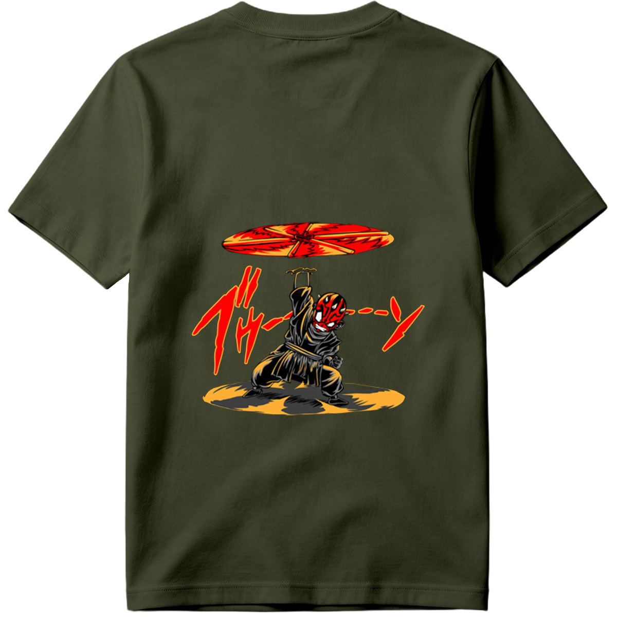 Darth Maul with Double-Bladed Lightsaber - Tee