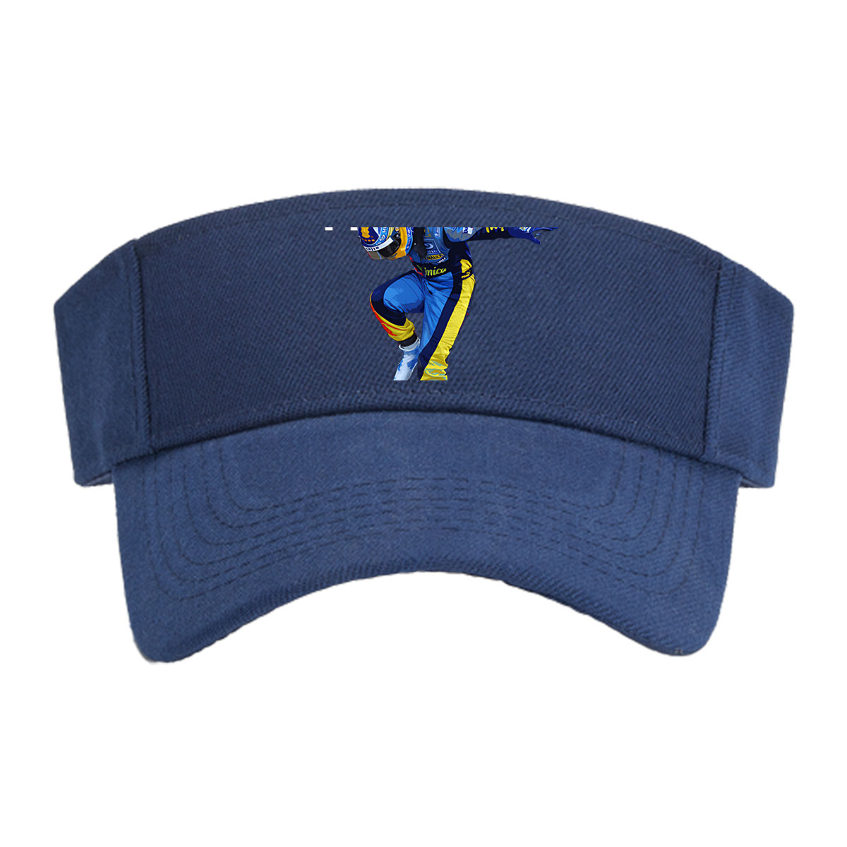 Fernando Alonso in Action: Formula 1 Racing Legend -  Visor cap