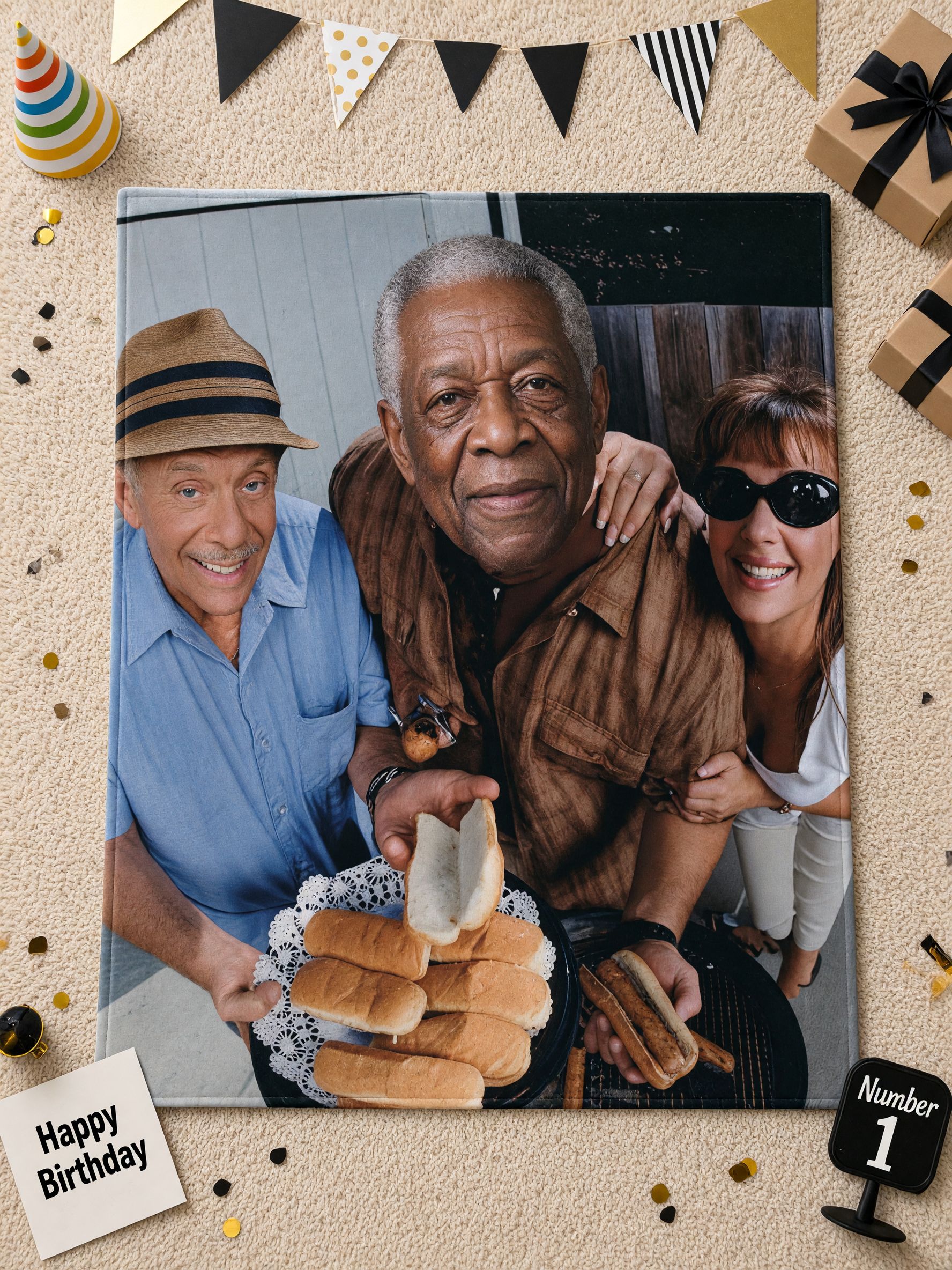 Custom Photo Blanket Personalized Picture Flannel Fleece Throw Soft Warm Memory Keepsake Gift for Family and Friends