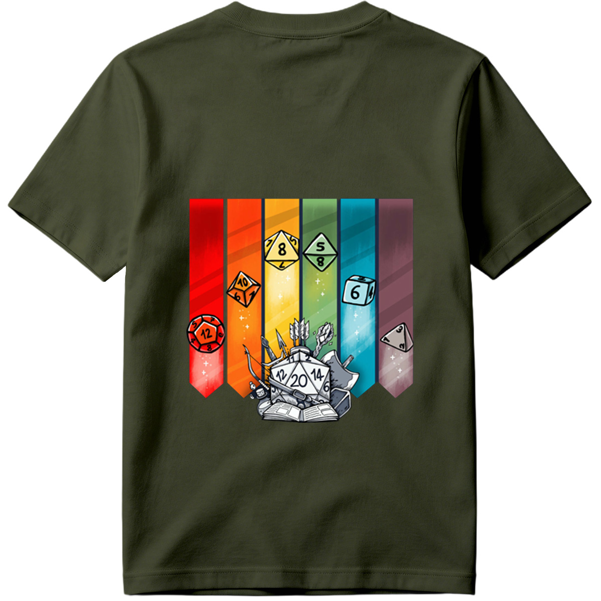 D&D Dice & Gear Collection - Tee
