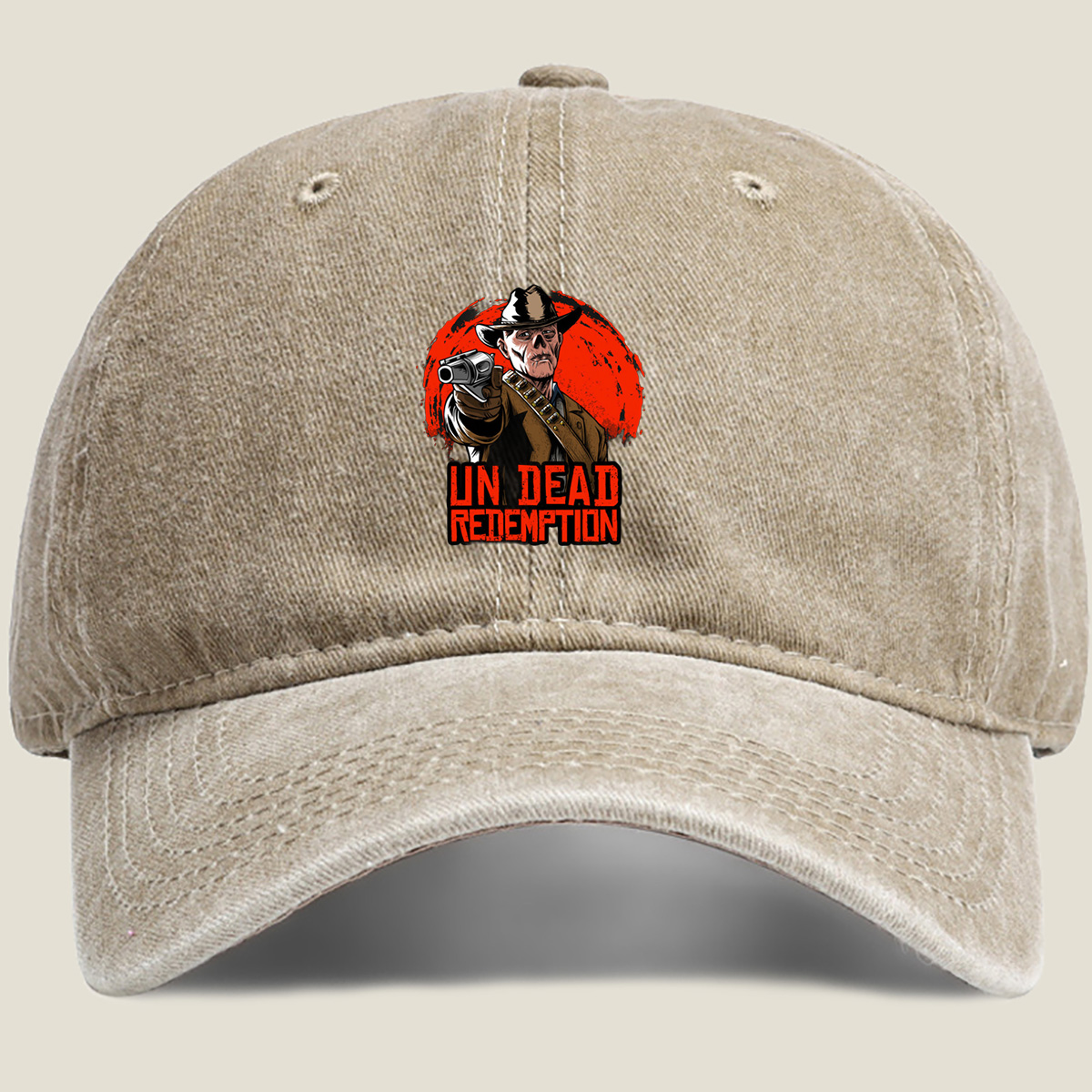 Undead Redemption: The Gunslinger - Washed Denim - Baseball Cap