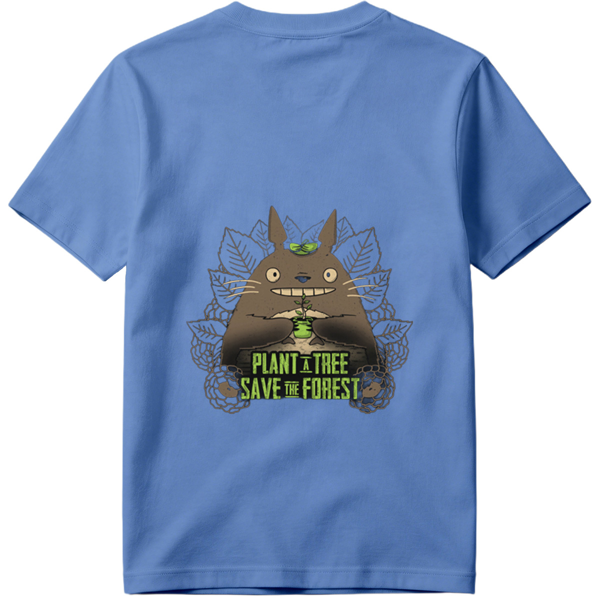 Totoro Plant a Tree Save the Forest - Tee