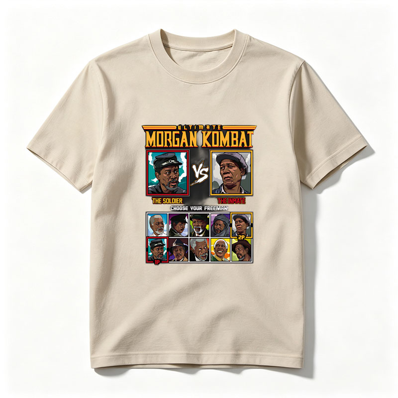 Ultimate Morgan Kombat: The Soldier vs The Inmate - Choose Your Freeman! - Tee