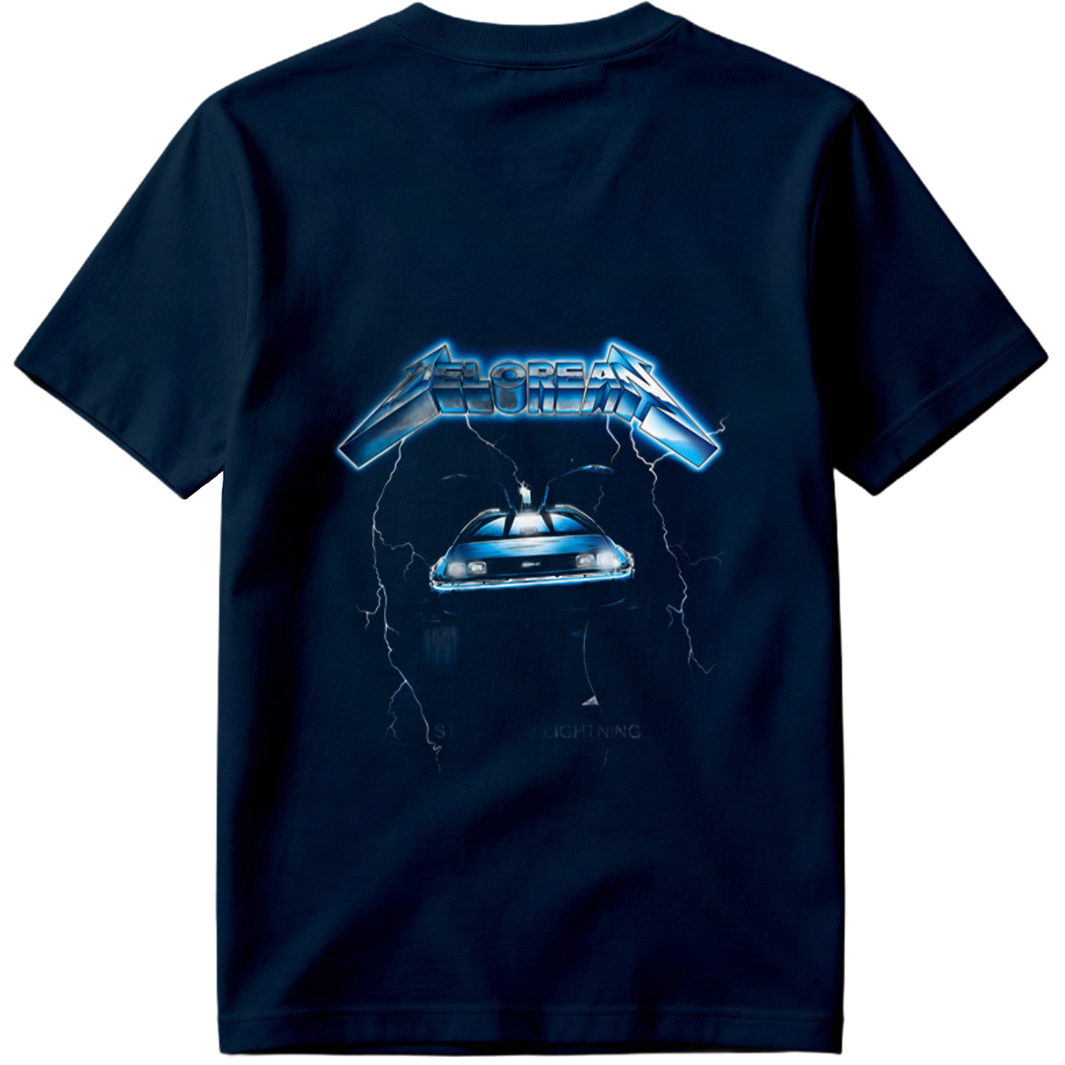 DeLorean Struck by Lightning - Tee