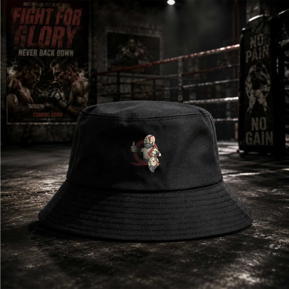 Kratos and Ares - God of War - Fisherman's Hat