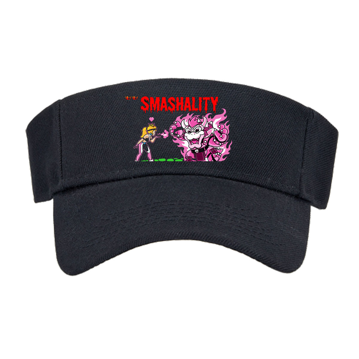 Peach Blade vs Koopa Kahn in Smashality Battle -  Visor cap