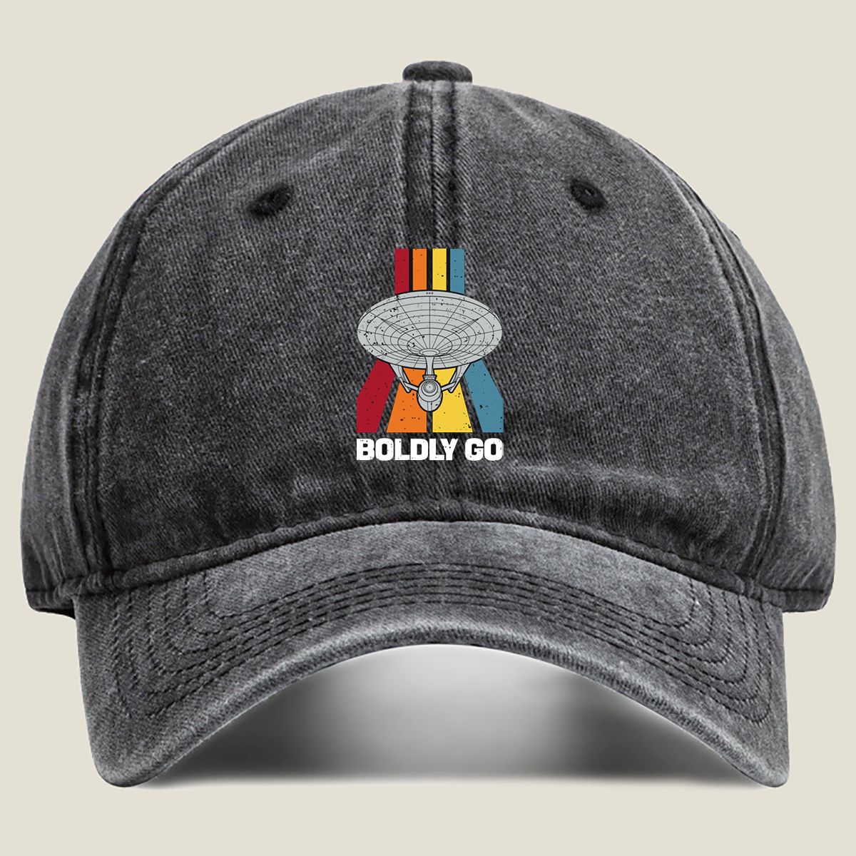 Star Trek: Boldly Go - Washed Denim - Baseball Cap