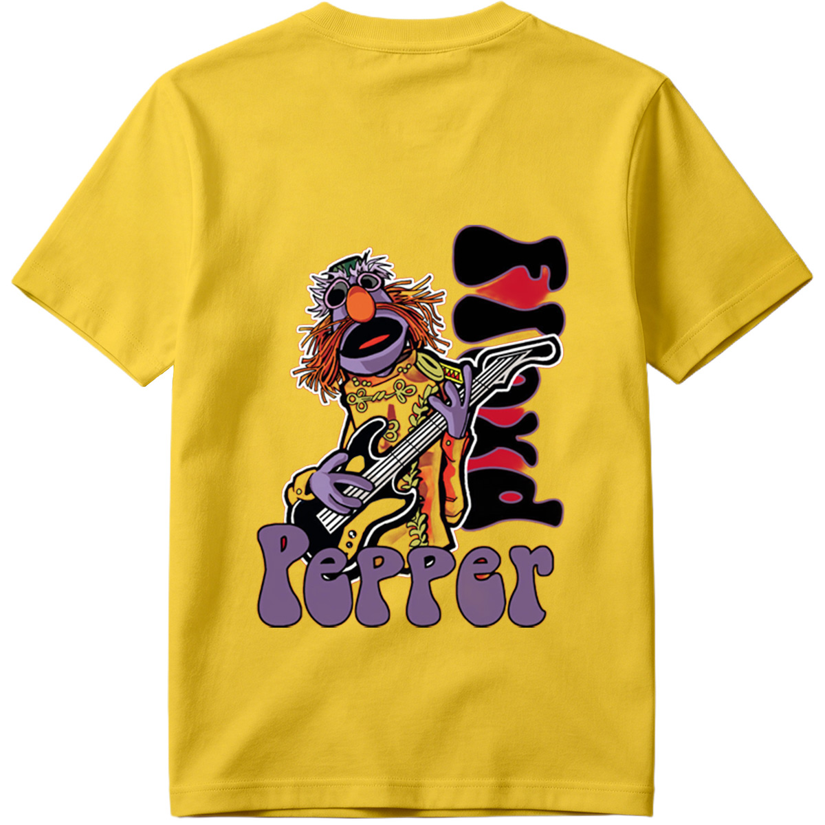Animal from The Muppets Playing Guitar with 