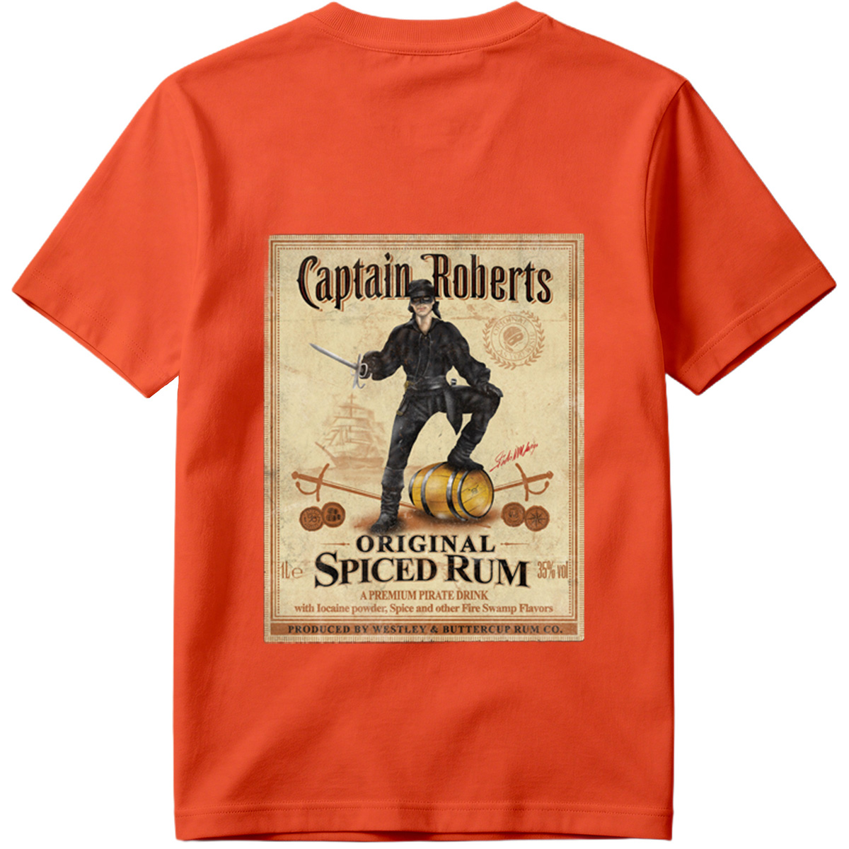 Captain Roberts Original Spiced Rum - Tee