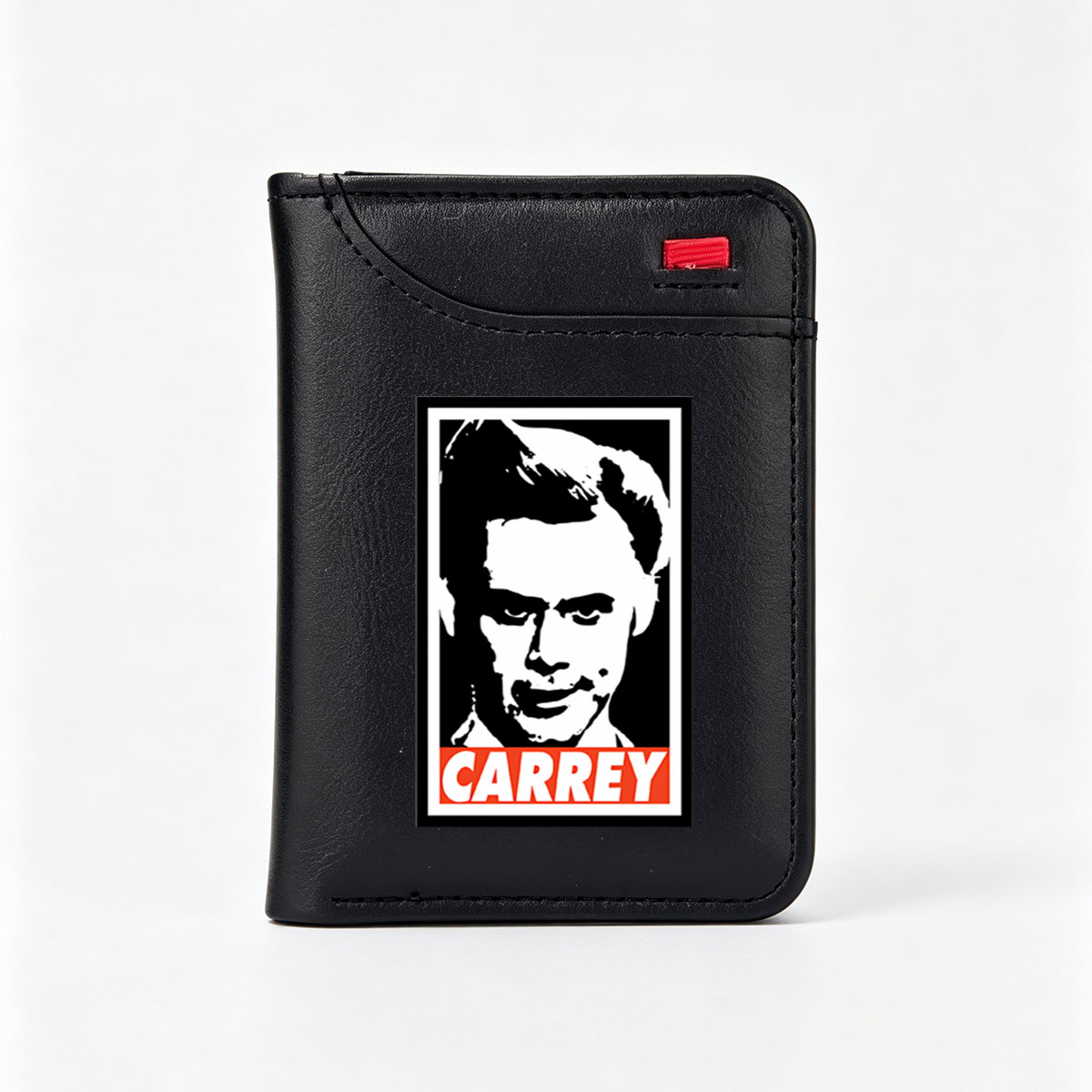 Carrey: A Stylized Portrait of the Actor - Vertical Style Wallet
