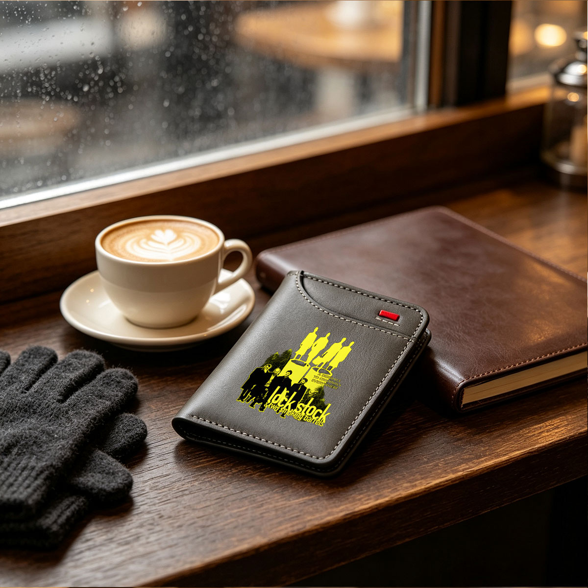 Lock, Stock & Two Smoking Barrels: A Disgrace to Criminals Everywhere - Vertical Style Wallet