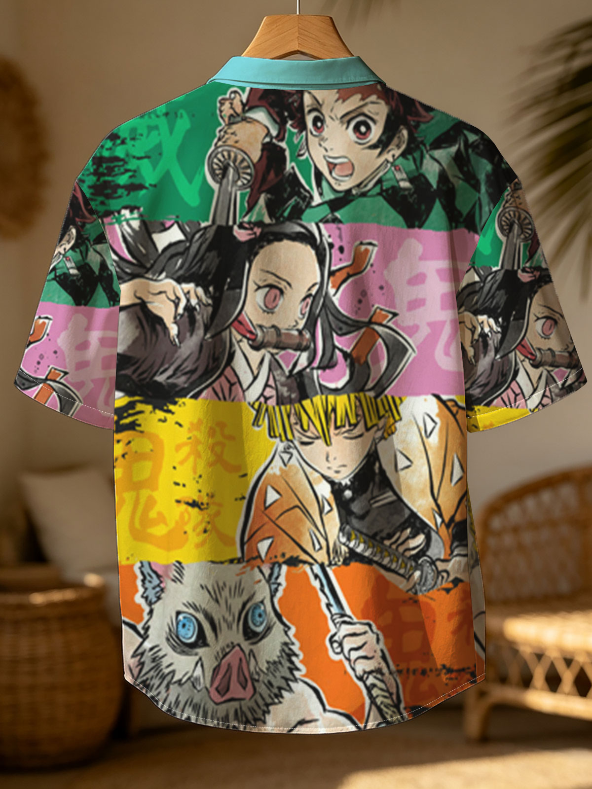 Demon Slayer: Tanjiro, Nezuko, Zenitsu, and Inosuke in Action -  Shirt