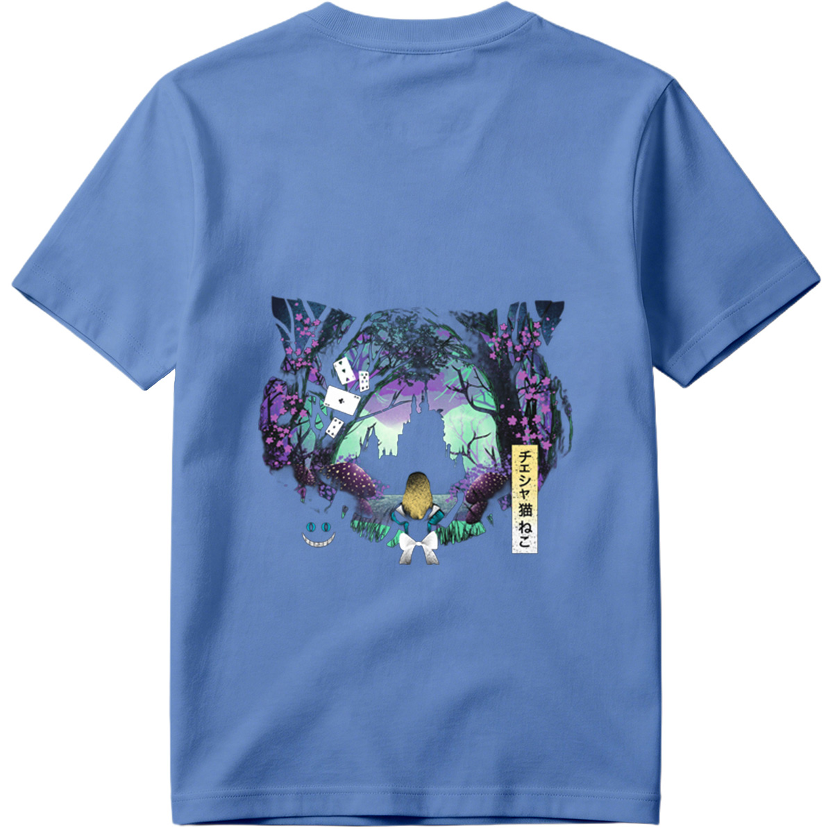 Alice in Wonderland: Cheshire Cat and Alice - Tee