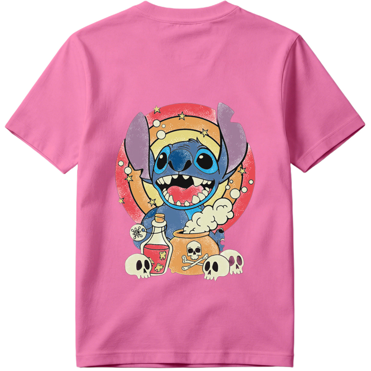 Stitch in a Magical Cauldron Scene - Tee
