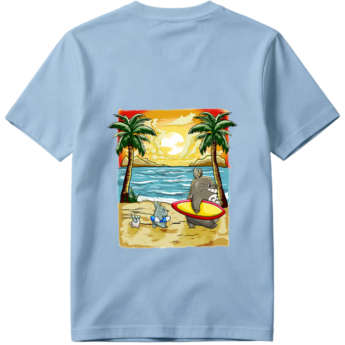 Pokémon: Slowpoke and Friends at the Beach - Tee