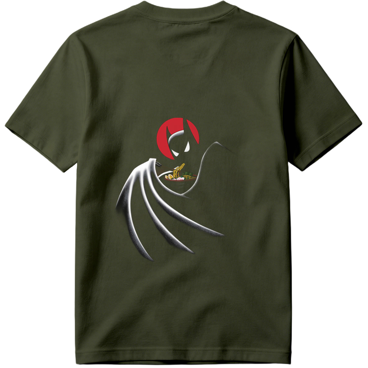Batman Eating Ramen - Tee