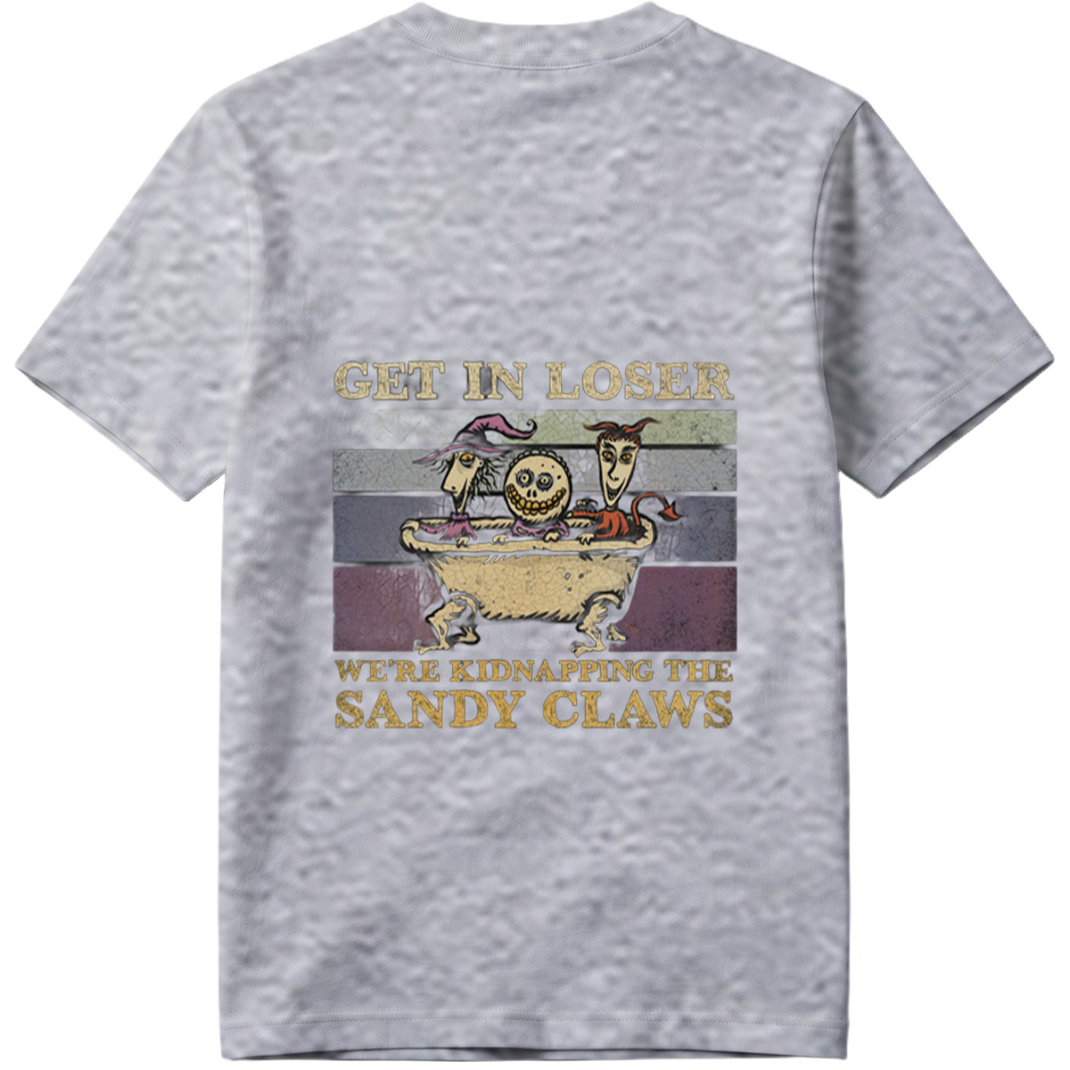 The Nightmare Before Christmas: Jack, Sally, and Oogie Boogie in a Bathtub - Tee