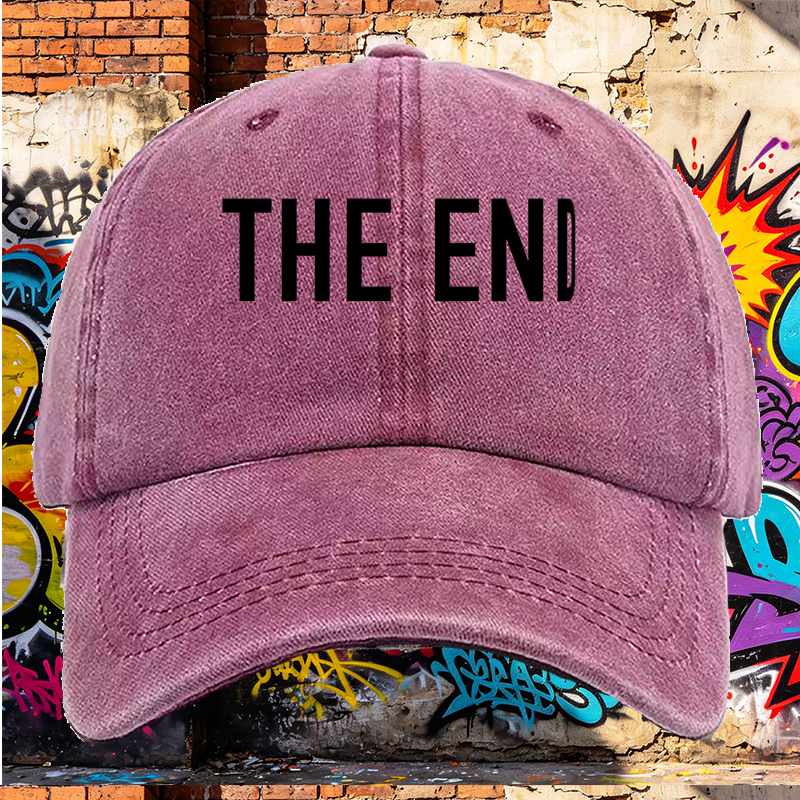 Men's Printed Washed Cap with 
