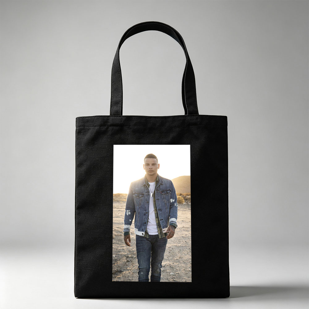 J Balvin in the Desert Wearing a Distressed Denim Jacket and Jeans - Canvas tote bags