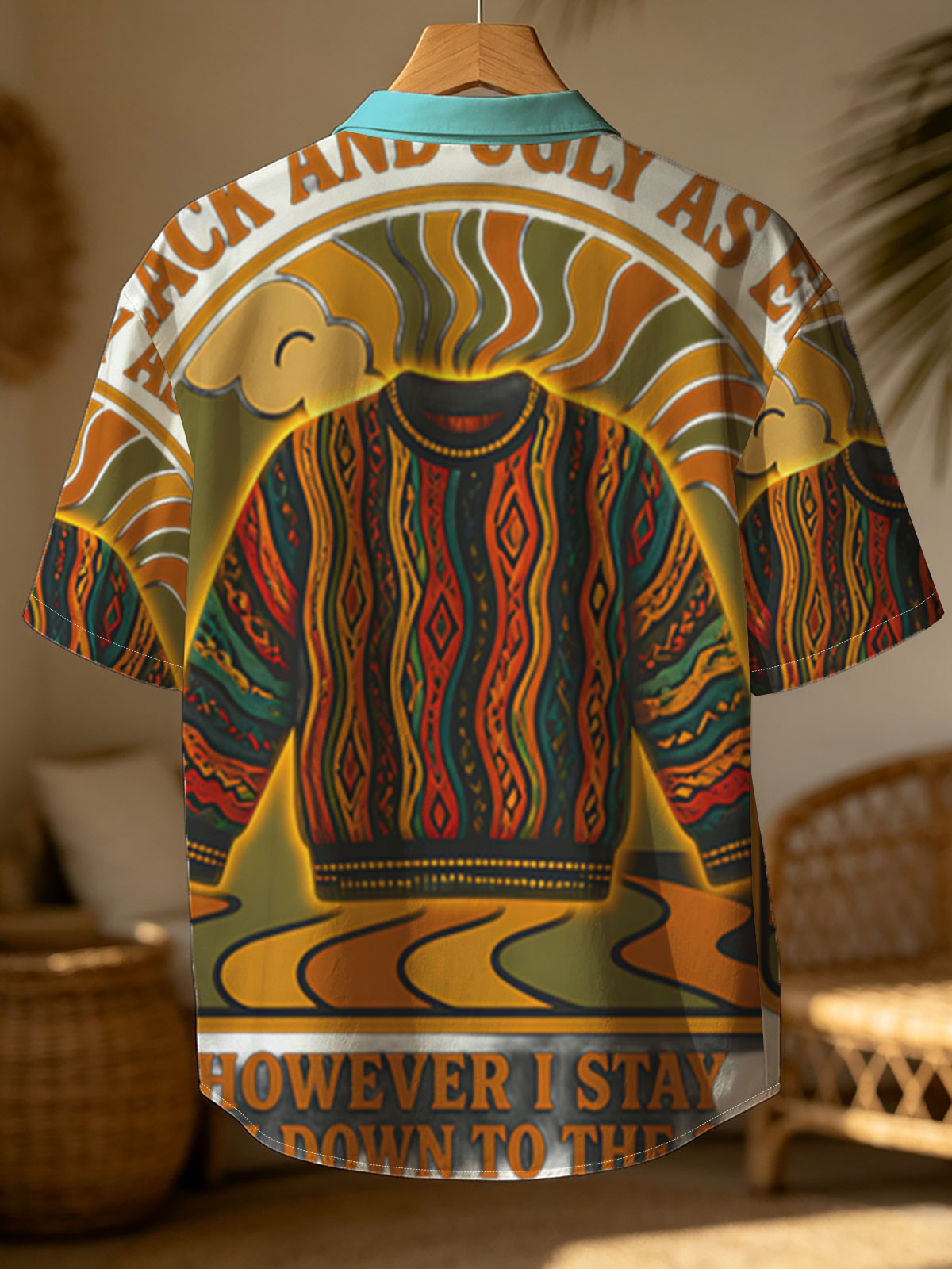 Black and Ugly as Ever: Coogi Sweater Artwork -  Shirt
