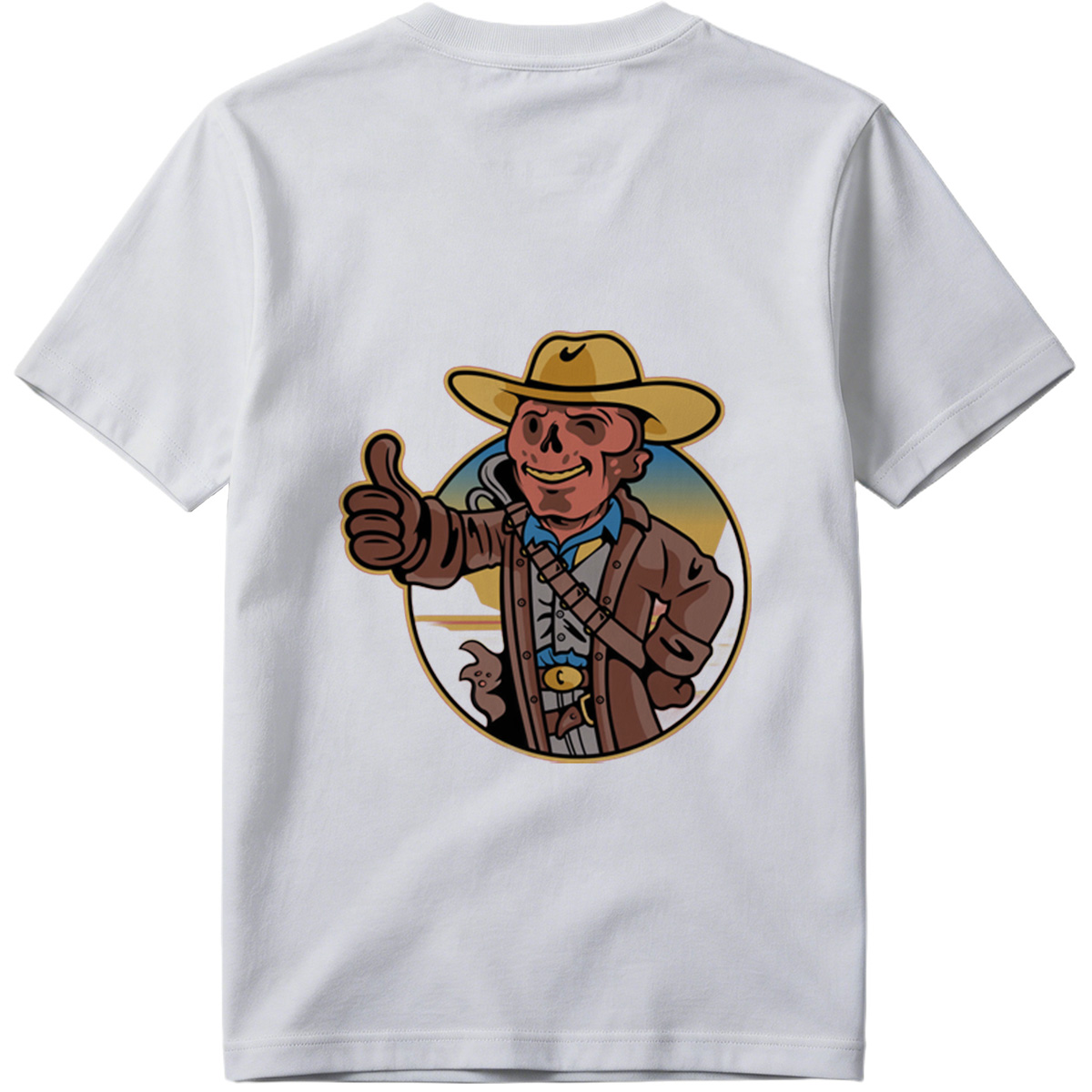 Cowboy Skeleton Thumbs Up - Tee