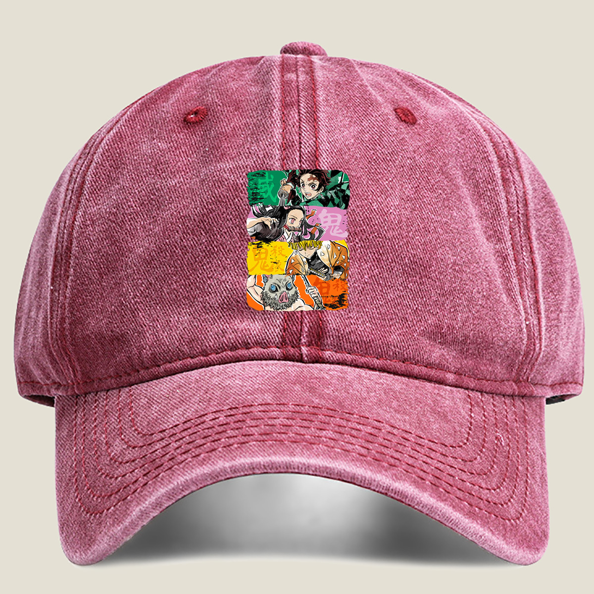 Demon Slayer: Tanjiro, Nezuko, Zenitsu, and Inosuke - Hat
