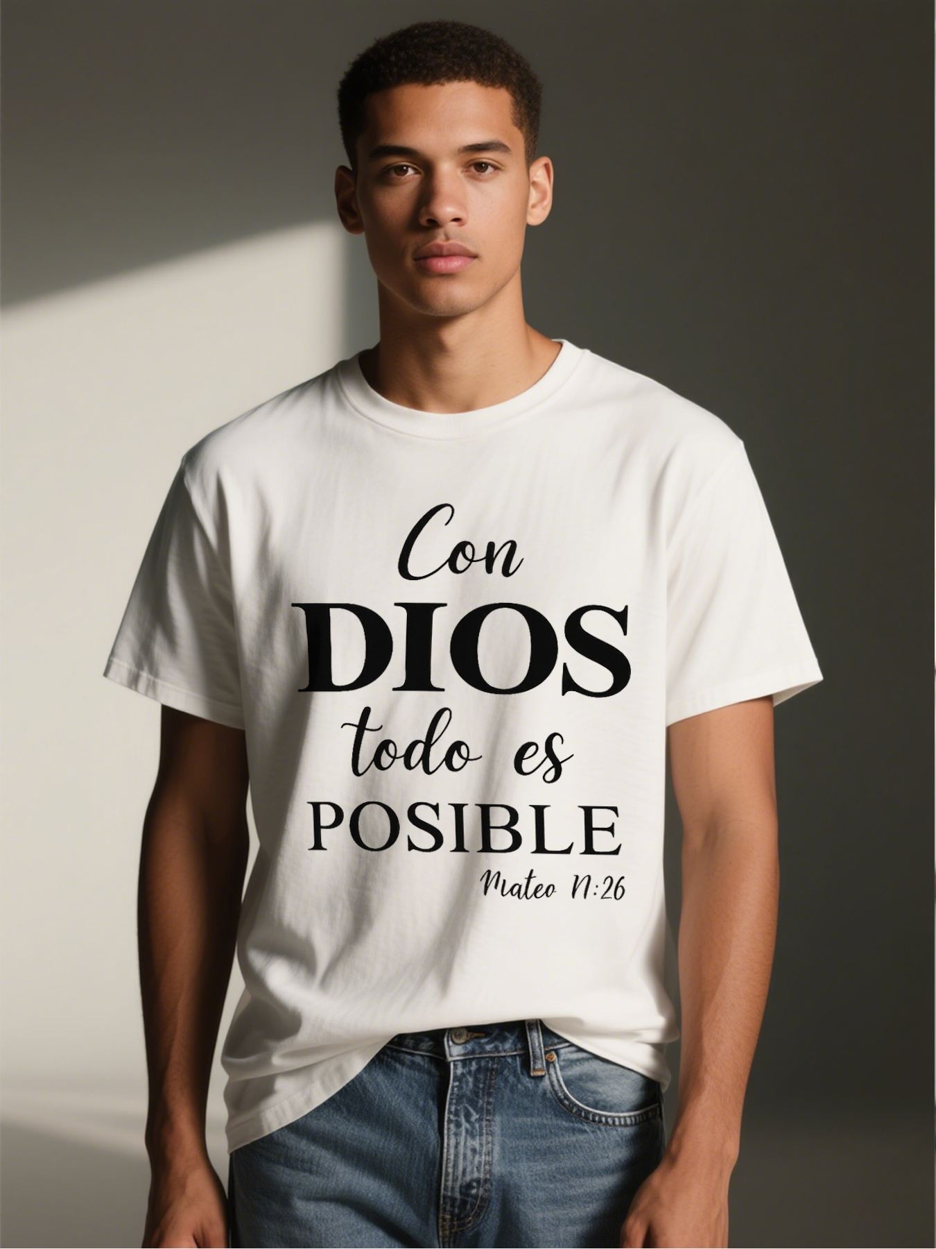 Men's Printed T-Shirt With 