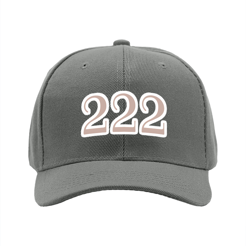 1pc New Baseball Cap with 222 Number Print Design Unisex Adjustable Hat for Outdoor Activities and Casual Wear Suitable for Adults and Teens