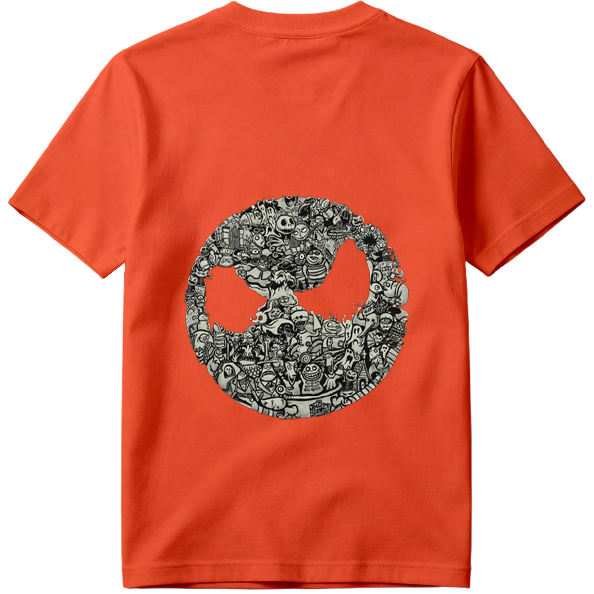 Tim Burton's Nightmare Before Christmas Character Collage - Tee