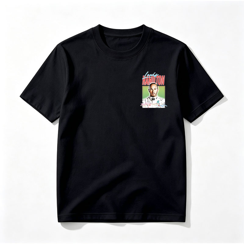 Lewis Hamilton Formula 1 Racing Driver Mercedes-AMG Petronas Team - Tee