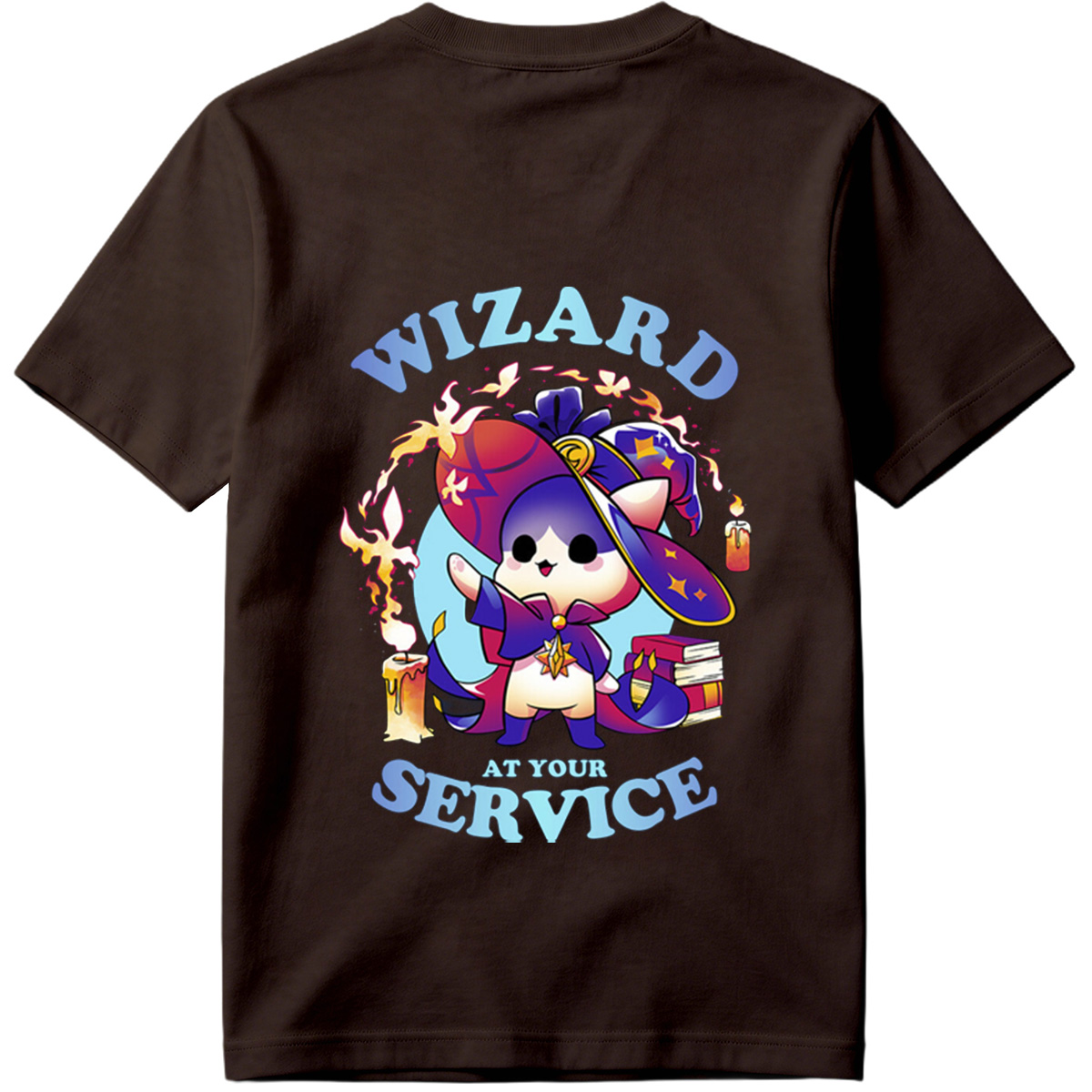Wizard Cat at Your Service - Tee