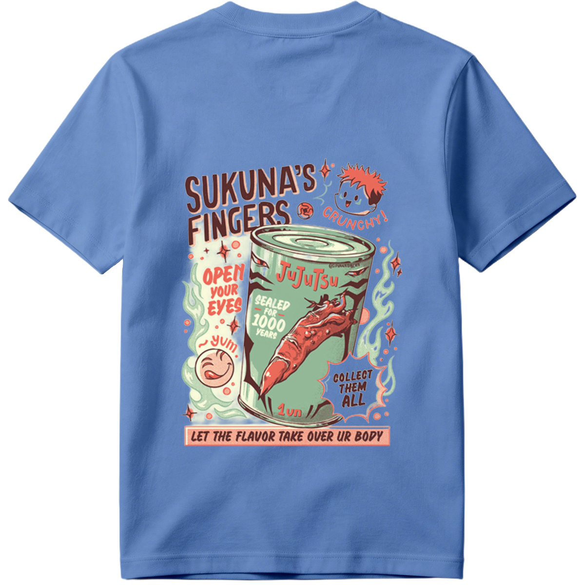 Sukuna's Fingers: Jujutsu Kaisen Snack Parody - Tee