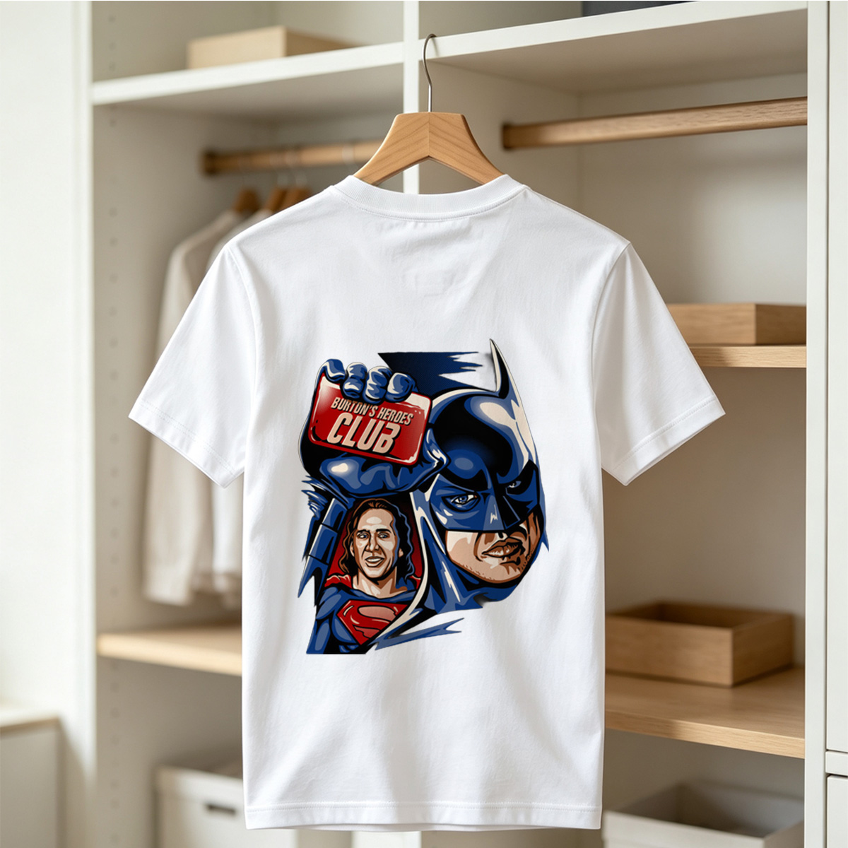 Batman and Superman - Buktun's Heroes Club - Tee