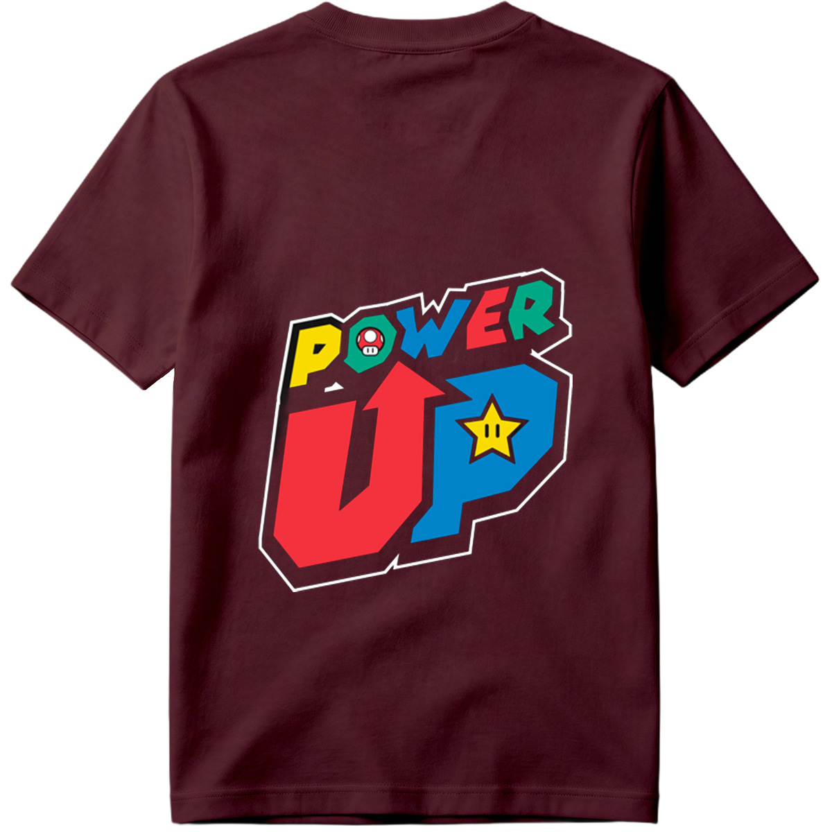 Power Up - Mario & Star - Tee