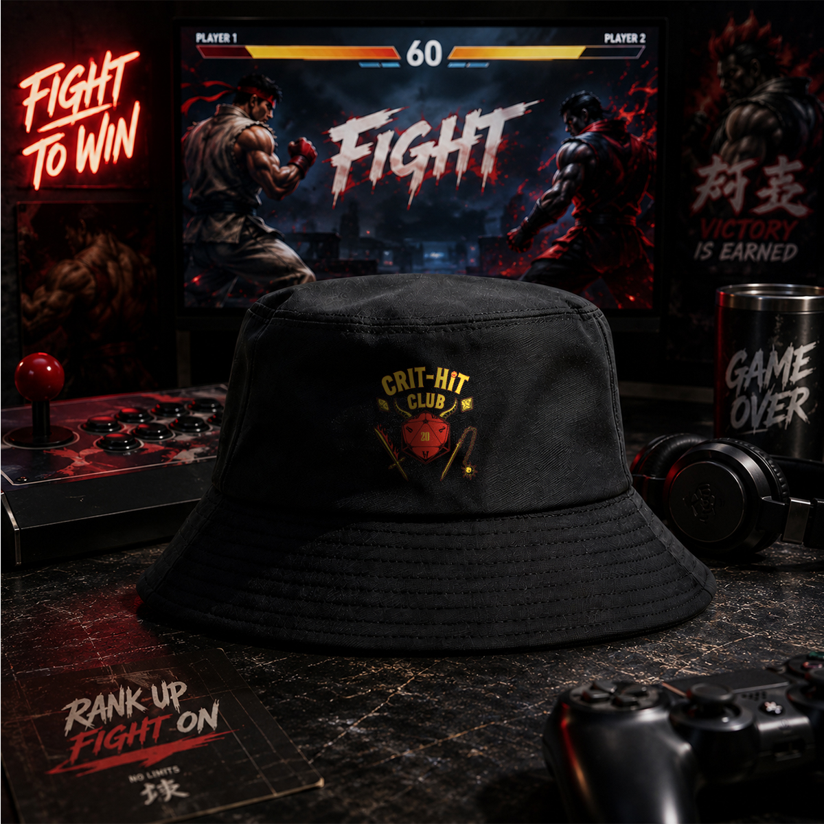 Crit-Hit Club: D&D Dice & Fantasy Gear - Fisherman's Hat