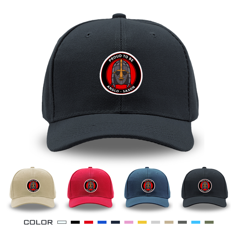 1pc New Baseball Cap with Anglo-Saxon Warrior Helmet Print and 