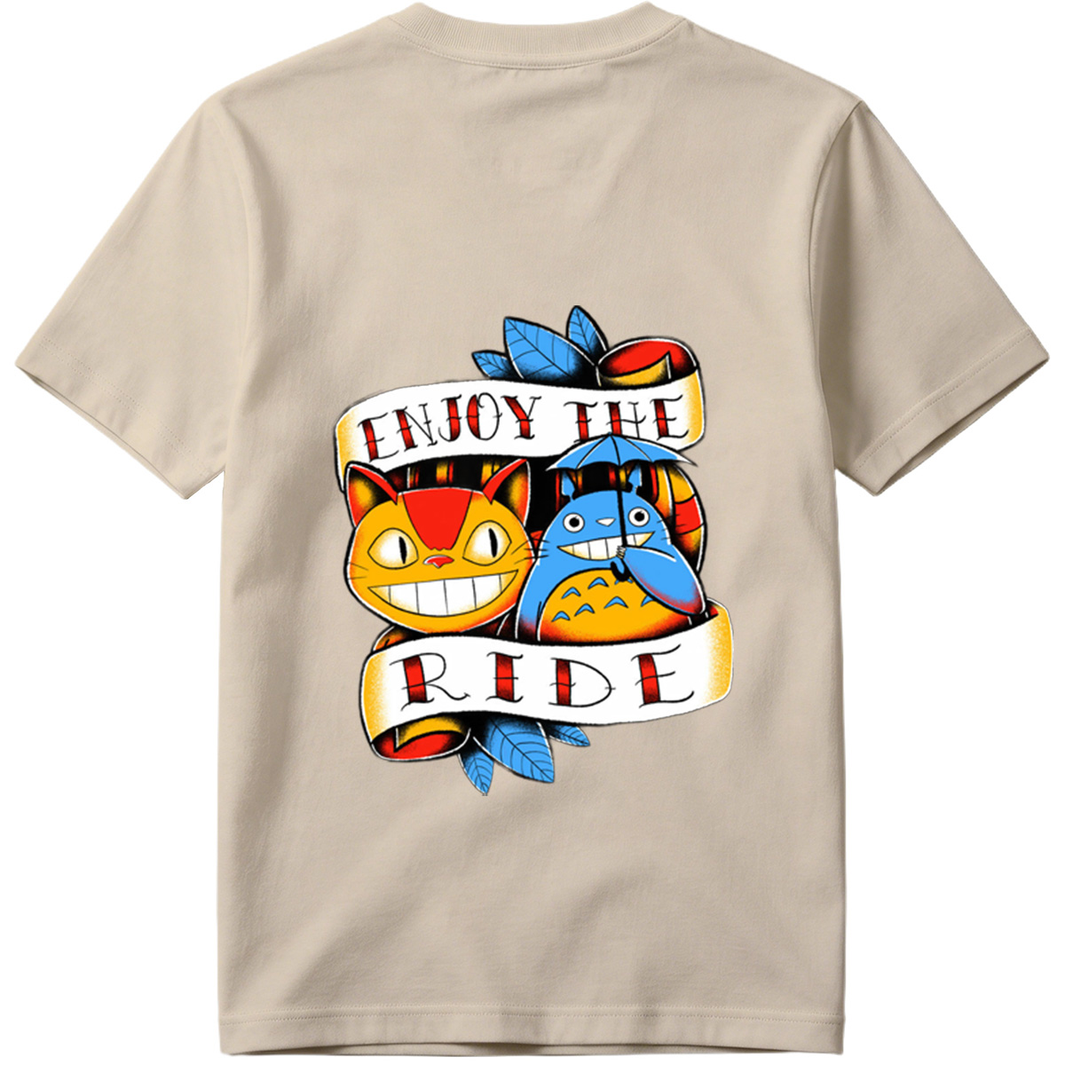 Totoro and Catbus: Enjoy the Ride - Tee