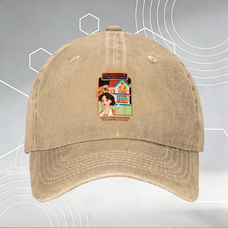New Baseball Cap with Cute Gnomes 