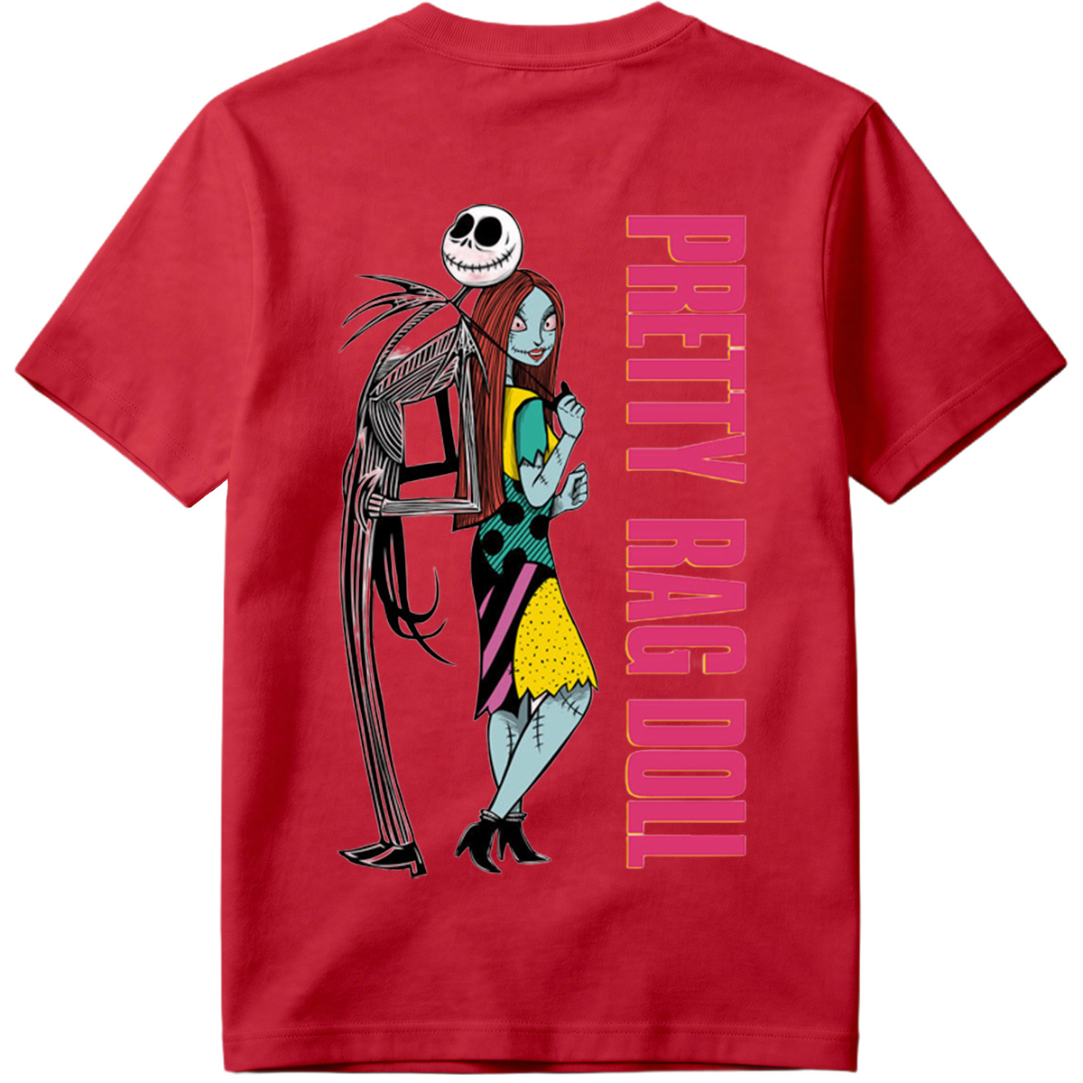 The Nightmare Before Christmas: Jack Skellington and Sally - Pretty Rag Doll - Tee